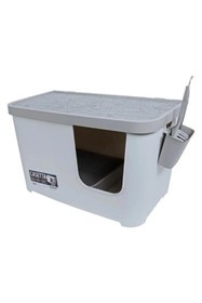 Resim Hype Store Casetta Camelia Kapalı Kedi Tuvaleti 75,7x45x45cm 