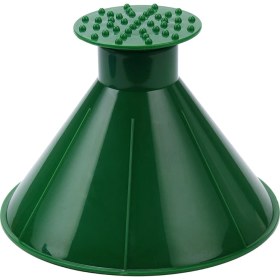 Resim Cdwishbest Yeşil Stil 1 Adet Yeni Kış Oto Araba Sihirli Pencere Ön Cam Araba Buz Kazıyıcı Şekilli Huni Kar Sökücü Deicer Koni Aracı (Yurt Dışından) 