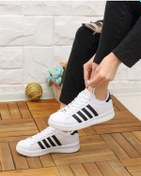 Resim Wickers 2555 Erkek Sneaker Günlük Spor Ayakkabı Beyaz_siyah 