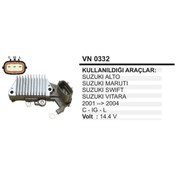 Resim Konjektor 12V Suzuki Accord Frontera 3 Fisli 504634098 