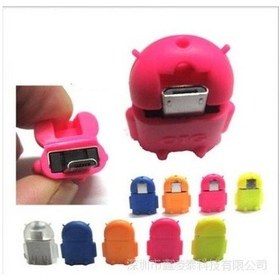 Resim Android Adam Micro Usb Otg Çevirici - Siyah 