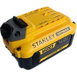 Resim Stanley Fatmax 18V 4.0AH Li-Ion Akü SFMCB204 (Kutusuz) 