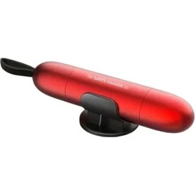 Resim Royal Rain Store Araç Emniyet Kemer Kesici ve Araç Cam Kırıcı Araç Emniyet Çekici Araç Acil Durum Kiti Sharp Tool Safety Hammer Kırmızı 