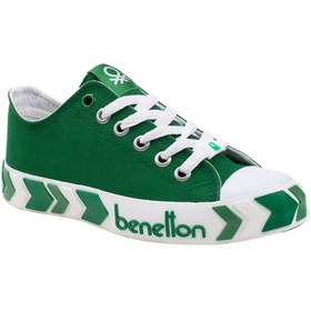 Resim Benetton® | Bn-30620-3374 Yesil - Kadın Spor Ayakkabı 