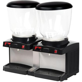 Resim OMAKE Karıştırıcılı Dijital İkili Soğuk İçecek Dispenseri, 2x22 L 