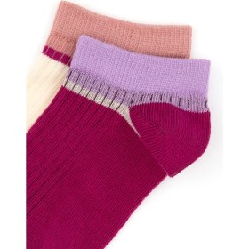 Resim U.s. Polo Assn. Kız Çocuk Fuşya Çorap (Patik) 50318206-VR023 