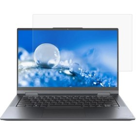 Resim Puluzpuluz Lenovo Yoga 14C 14 Inç Için Laptop Ekran Filmi Şeffaf (Yurt Dışından) 