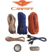Resim Cadence Profesyonel Oto Amfi Tesisat Kablo Seti + 2Adet Y Kablo 