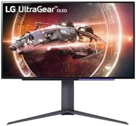 Resim LG UltraGear 27GS95QE-B OLED Oyuncu Monitörü 27 inç QHD 240 Hz ve FreeSync Premium Pro 