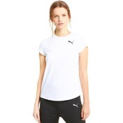 Resim Puma Active Tee - Kadın Beyaz Spor T-Shirt - 586857 02 