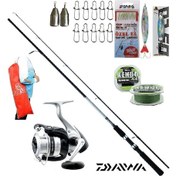 Resim Daiwa Sweepfire 240cm 20-40gr Daiwa 2500-b Spin Olta Takımı Seti 