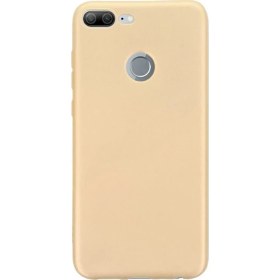 Resim Microcase Huawei Honor 9 Lite Premium Matte Silikon Kılıf Gold 