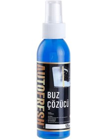 Resim Oto Buz Çözücü Araç Araba Ayna Cam Buzlanma Önleyici Hızlı Ve Pratik Kullanım Sprey 125 Ml 