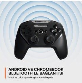 Resim Steelseries Stratus+ Android ve Windows İçin Bluetooth Gamepad 