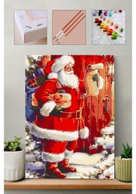 Resim Sayılarla Boyama Seti - Noel Baba 