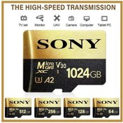 Resim Sony Sd 1 Tb Mikro Tf Mini Sd Kart 256 Gb 512 Gb 128 Gb 64 Gb Tf Bellek Flash 256gb 