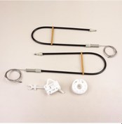 Resim Iveco Eurobus 2003-2012 İçin Sağ Kapı Cam Kriko Tamir Seti 