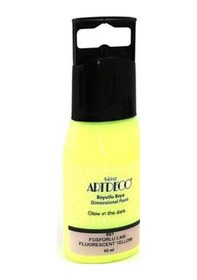 Resim Artdeco Y-042C-661 Boyutlu Boya 60 ML Fosfor Sarı 