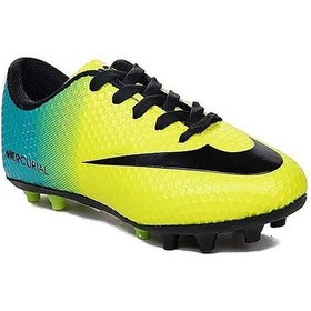 Resim Celira Wlk Sarı Turkuaz Krampon Erkek Çocuk Futbol Ayakkabı Çok Renkli 