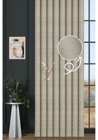 Resim Kenzo Fon Perde V-674 Ekru Ekru 