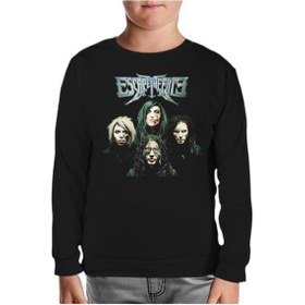 Resim Escape The Fate Siyah Çocuk Sweatshirt 