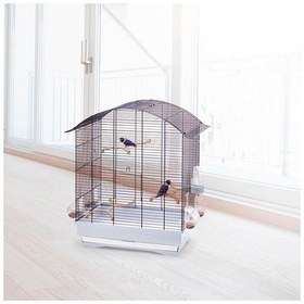 Resim Imac Agata Üstü Açılır Kuş Kafesi Morcivert 58x33x62,5cm 