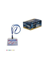 Resim Ark Yaka Kartı Kabı Ve Askı İpi Seti 10 Adet 
