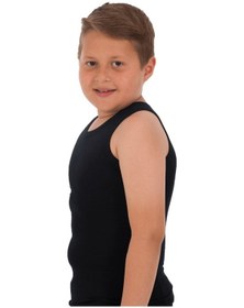 Resim The Don Süprem Erkek Çocuk Atlet Siyah 