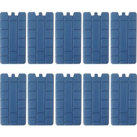 Resim Powerballs Kare Desenli İce Box Soğuk Zincir Buz Aküsü Buz Kasedi 40 Adet 