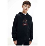 Resim Lamb Of God Grub Metal Rock Baskılı Unisex Çocuk Kapüşonlu Sweat 