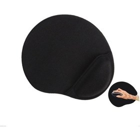 Resim Ln-2053 Large Boy Siyah Ergonomik Suya Dayanıklı Agrı Kesicili Bileklikli Mouse Pad 