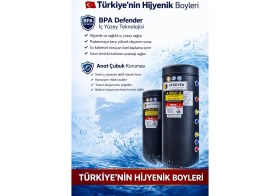 Resim Aygüven 160 Lt Tek Serpantinli Boyler ( Termometreli Anot Çubuklu Rezistans Girişli ) 