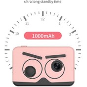 Resim Geeksen Taşınabilir Çocuk Kamerası Mini Selfie Kamera Otomatik Odaklama Çok Renkli 