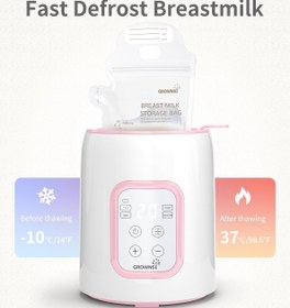 Resim 8’i 1 Arada Biberon Isıtıcı ve Sterilizatör, Hızlı Isıtma, Besin Koruma, LCD Ekran 