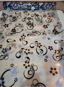 Resim Şeffaf Masa Örtüsü 1,7 Mm 80 Cm X 110 Cm Kalın Desenli Pvc Kaymaz (536994401)-Şeffaf-110 X 83 