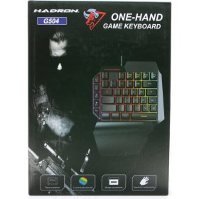 Resim Hadron G504 RGB Ledli Oyun Klavyesi Hadron