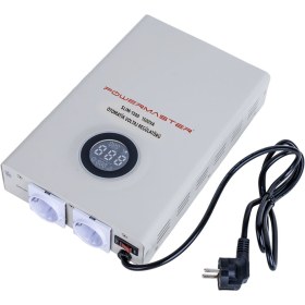 Resim Powermaster SLIM-1500 OTOMATİK 900 WATT 1500VA VOLTAJ REGÜLATÖRÜ 