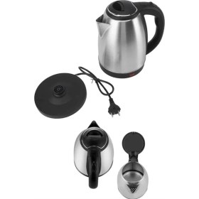 Resim Aydogan's Elektrikli Paslanmaz Çelik Su Isıtcı Çelik Kettle 1.8 Lt. Uzun Ömürlü 