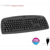 Resim Frisby FK-132RU Rusça Q Multimedya Kablolu Klavye 
