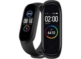 Resim Resveq Akıllı Uyumlu Bileklik M6 Adımsayar Spor Modları Çağrı Görme Türkçe Menü 