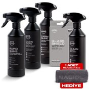Resim Nasiol-SET 7-Araç Nano Koruma ve Temizlik 6'lı Seti Temel-Avantajlı Paket-Araç İçi ve Dışı Detailing Seti 