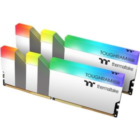 Resim Thermaltake TOUGHRAM RGB Beyaz DDR4-4400Mhz CL19 16GB (2X8GB) Dual Bellek Kiti R022D408GX2-4400C19A 