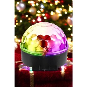 Resim Shoplet Buğz Kompakt Tasarımlı, Telefon Kontrollü Disko Topu Işıkları 