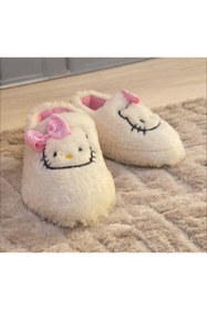 Resim Hızlı Al KREŞ AYAKKABISI,PANDUF ,EV AYAKKABI,EV PATİĞİ .BEBEK VE ÇOCUK PANDUF.HELLO KIITY KIZ ÇOCUK PANDUF 