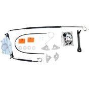 Resim Audi A4 B6-B7 2000-2008 Sol Ön Cam Kriko Tamir Seti Sarmali ( 10K 405803514 