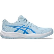 Resim Asics Court Slide 4 Mavi Kadın Tenis Ayakkabısı 