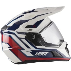 Resim Leatt Adv 7.5 Beyaz Mavi Motosiklet Kaskı 