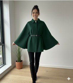 Resim unika boutique Kadın Yeni Sezon Kemerli Panço 