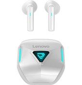Resim Reedark Lenovo Tg132 Bluetooth 5.3 Oyuncu Kulaklığı: Düşük Gecikme, Spor Ve Oyun İçin Kablosuz Beyaz Model Numarası: Tg132bt 