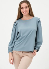 Resim Shahiqa Kolu Büzgülü Bluz 